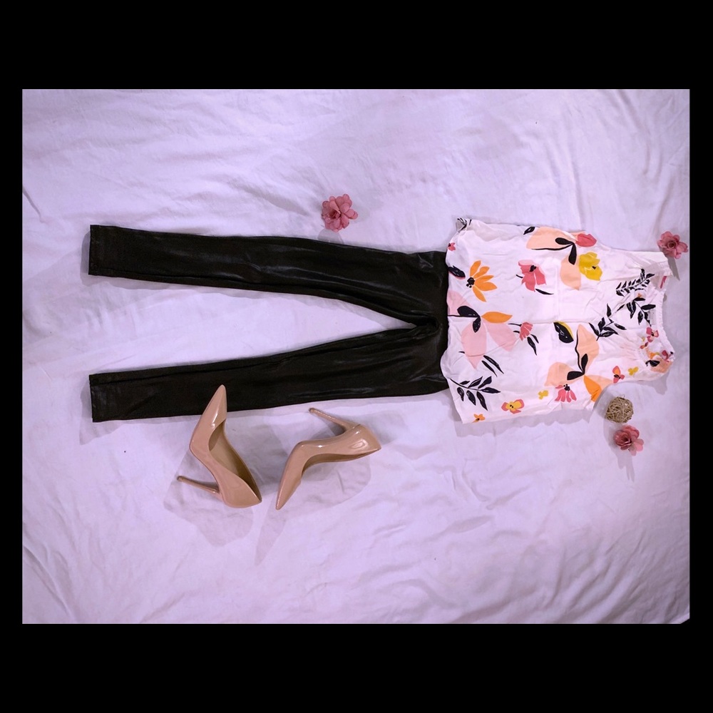 A New Day floral blouse